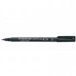 Staedtler Lumocolor CDDVD Permanent Marker 0.4mm Line Black (Pack 10) - 310CDS9 33170TT