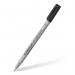 Staedtler Lumocolor OHP Pen Non-Permanent Fine 0.6mm Line Black (Pack 10) - 316-9 33191TT