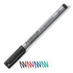 Staedtler Lumocolor OHP Pen Non-Permanent Medium 1.0mm Line Black (Pack 10) - 315-9 33219TT