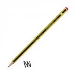 Staedtler Noris 2H Pencil Yellow/Black Barrel (Pack 12) 33261TT