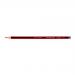 Staedtler 110 Tradition 2B Pencil Red/Black Barrel (Pack 12) - 110-2B 33324TT