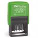 Colop Green Line S260L1 Self Inking Word and Date Stamp RECEIVED BlueRed Ink - 105639 34014CL