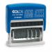 Colop S120/WD Self Inking Dial A Phrase Word and Date Stamp Blue/Red Ink - 105016 34035CL