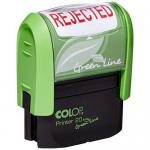 Colop Green Line P20 Self Inking Word Stamp REJECTED 35x12mm Red Ink - C144837REJ 34084CL