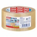 Tesa Extra Strong PVC Packaging Tape 50mmx66m Clear (Pack 6) 57171 34378TE