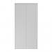 Phoenix SCL Series 2 Door 4 Shelf Steel Storage Cupboard in Grey with Key Lock SCL1891GGK 