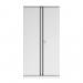 Phoenix SCL Series 2 Door 4 Shelf Steel Storage Cupboard in Grey with Key Lock SCL1891GGK 