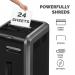 Fellowes 225Ci Cross Cut Shredder 60 Litre 20 Sheet BlackGrey 4622001 34416FE