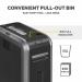 Fellowes Powershred 125Ci Cross Cut Shredder 53 Litre 18 Sheet BlackGrey 4612101 34444FE