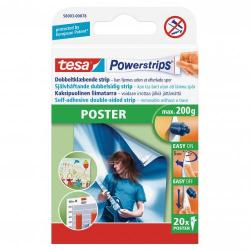 Cheap Stationery Supply of Tesa Powerstrips Poster Strips (Pack 20) 34455TE Office Statationery
