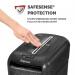 Fellowes Powershred 60Cs Cross Cut Shredder 22 Litre 10 Sheet Black 4606201 34507FE