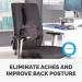 Fellowes Professional Series Ultimate Back Support Black 8041801 34647FE