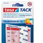 Tesa Tack XL Double Sided Adhesive Pads Transparent (Pack 36) 34679TE
