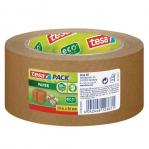 Tesa Recycled Paper Packaging Tape 50mmx50m Brown (Pack 6) 57180 34686TE