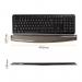 Fellowes Crystal Gel Keyboard Wrist Rest Black 9112201 34710FE