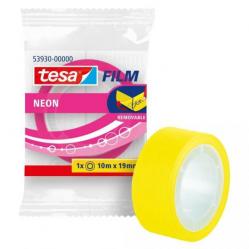 Cheap Stationery Supply of Tesafilm Neon Tape 19mmx10m 10 Pink 10 Yellow (Pack 20) 34749TE Office Statationery