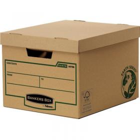 Fellowes Bankers Box Earth Series Standard Storage Box Board Brown (Pack 10) 4470601 35102FE