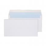 Blake Everyday Envelopes DL White Wallet Plain Peel and Seal 100gsm 110x220mm (Pack 50) - 2388250 PR 35134BL