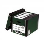 Fellowes Bankers Box Premium Storage Box Presto Board Green (Pack 10) 7260801 35179FE