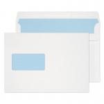 Blake Everyday Envelopes C5 White Wallet Window Self Seal 90gsm 162x229mm (Pack 500) - 1708 35246BL