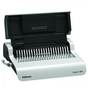 Fellowes Pulsar-E Electric Comb Binding Machine WhiteGrey 5620701