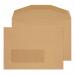 Blake Everyday Envelopes C6 Manilla Window Gummed Mailer 80gsm 114x162mm (Pack 1000) - NV358 35589BL