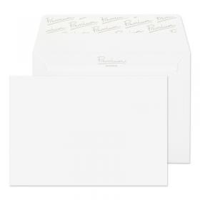 Blake Premium Business Envelopes C6 Diamond White Laid Wallet Plain Peel and Seal 120gsm 114x162mm (Pack 50) - 91155 35694BL