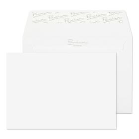 Blake Premium Business Envelopes C6 Diamond White Laid Wallet Plain Peel and Seal 120gsm 114x162mm (Pack 50) - 91155 35694BL