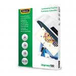 Fellowes Laminating Pouch A4 2x100 Micron Gloss (Pack 100) 5351111 35977FE