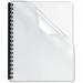 ValueX Binding Cover PVC A4 180 Micron Clear (Pack 100) 6500501 35991FE