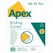 ValueX Binding Cover Leathergrain A4 250gsm Blue (Pack 100) 6501101 36005FE