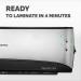 Fellowes Spectra A3 Laminator BlackGrey 5738401 36432FE