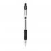 Zebra Z-Grip Retractable Ballpoint 1.0mm Tip Black (Pack 12) - 22210 36443ZB