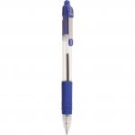 Zebra Z-Grip Retractable Ballpoint Pen 1.0mm Tip Blue (Pack 12) - 22220 36450ZB