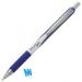 Zebra Z-Grip Flight Ballpoint Pen 1.2mm Tip 0.6mm Line Blue (Pack 12) - 13302 36485ZB
