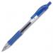 Zebra Sarasa Retractable Gel Rollerball Pen 0.5mm Tip 0.3mm Line Blue (Pack 12) - 46720 36583ZB