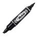 Zebra Mckie Double Ended Bold Permanent Marker 2mm and 6mm Line (Pack 10) - 50251 36688ZB