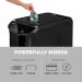 Fellowes AutoMax 350C Cross Cut Shredder 68 Litre 350 Sheet Automatic12 Sheet Manual Black 4964101 36691FE