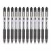 Zebra Z-Grip Smooth Rectractable Ballpoint Pen 1.0mm Tip Black (Pack 12) - 22561 36695ZB