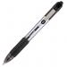 Zebra Z-Grip Smooth Rectractable Ballpoint Pen 1.0mm Tip Black (Pack 12) - 22561 36695ZB