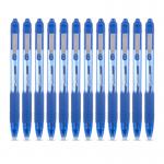 Zebra Z-Grip Smooth Rectractable Ballpoint Pen 1.0mm Tip Blue (Pack 12) - 22562 36702ZB