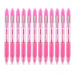 Zebra Z-Grip Smooth Rectractable Ballpoint Pen 1.0mm Tip Pink (Pack 12) - 22567 36716ZB