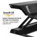 Fellowes Lotus DX Sit Stand Workstation Black 8081001 36768FE