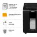 Fellowes AutoMax 100M Mini-Cut Shredder 23 Litre 100 Sheet Automatic10 Sheet Manual Black 4629301 36950FE