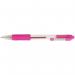 Zebra Z-Grip Retractable Ballpoint Pen 1.0mm Tip Pink (Pack 12) - 22270 36975ZB