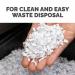 Fellowes Shredder Waste Bag 30-35 Litre Clear (Pack 100) 36053 36992FE