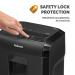 Fellowes Powershred 10M Micro Cut Shredder 19 Litre 10 Sheet Black 4630701 37125FE