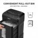 Fellowes Powershred 10M Micro Cut Shredder 19 Litre 10 Sheet Black 4630701 37125FE