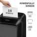 Fellowes Powershred LX211 Micro Cut Shredder 23 Litre 15 Sheet Black 5050201 37153FE