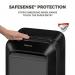 Fellowes Powershred LX211 Micro Cut Shredder 23 Litre 15 Sheet Black 5050201 37153FE